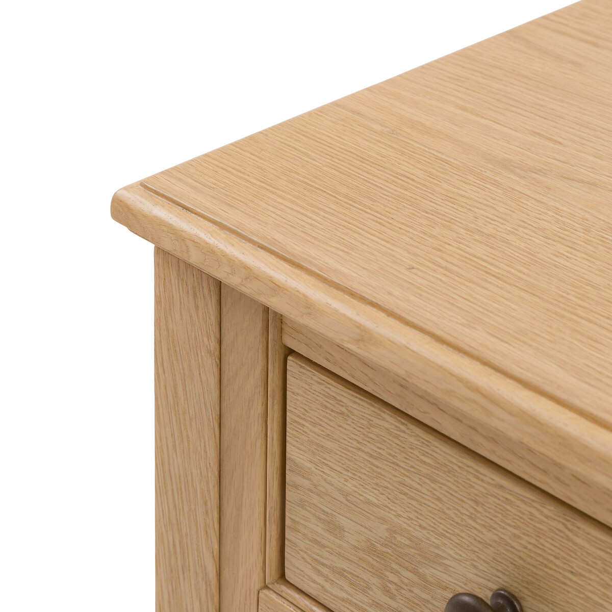Harriet Oak 1 Drawer Console Table light oak wood, SO'HOME
