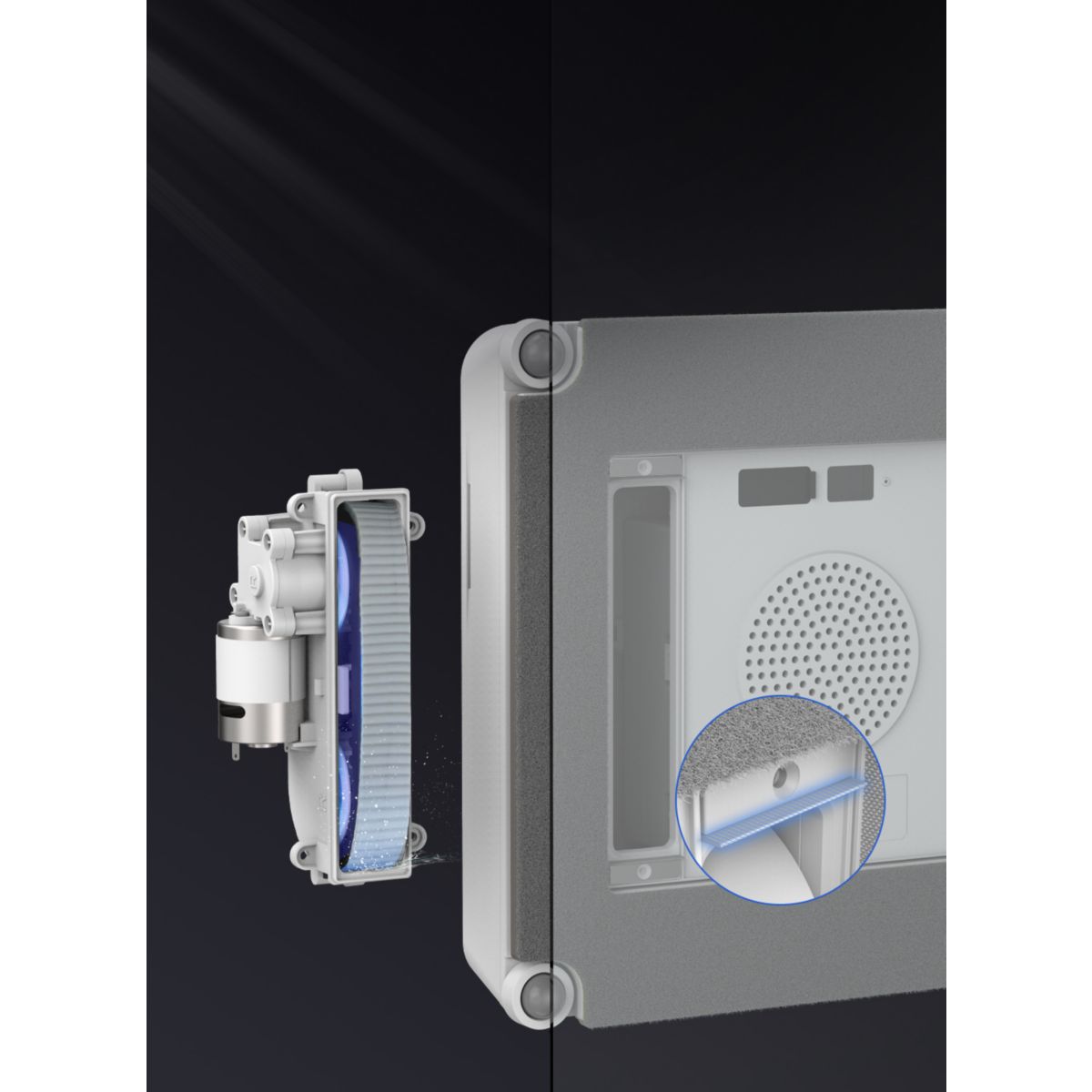 Robot Lave vitre WCR1 Cleanbot couleur unique, ESSENTIEL B