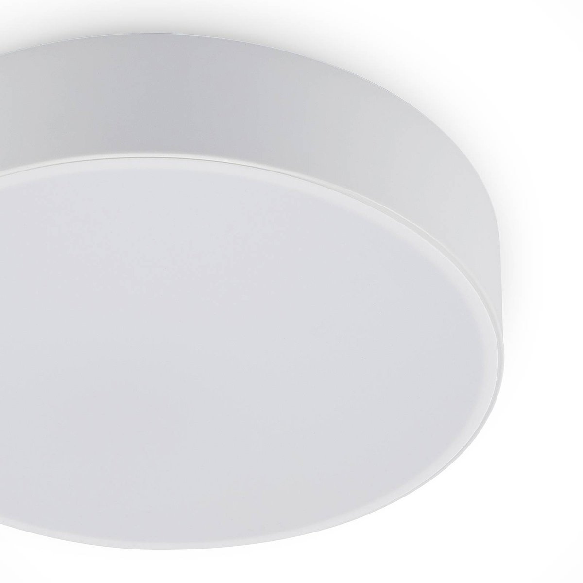 Plafonnier  moderneLED, Simera blanc, LINDBY