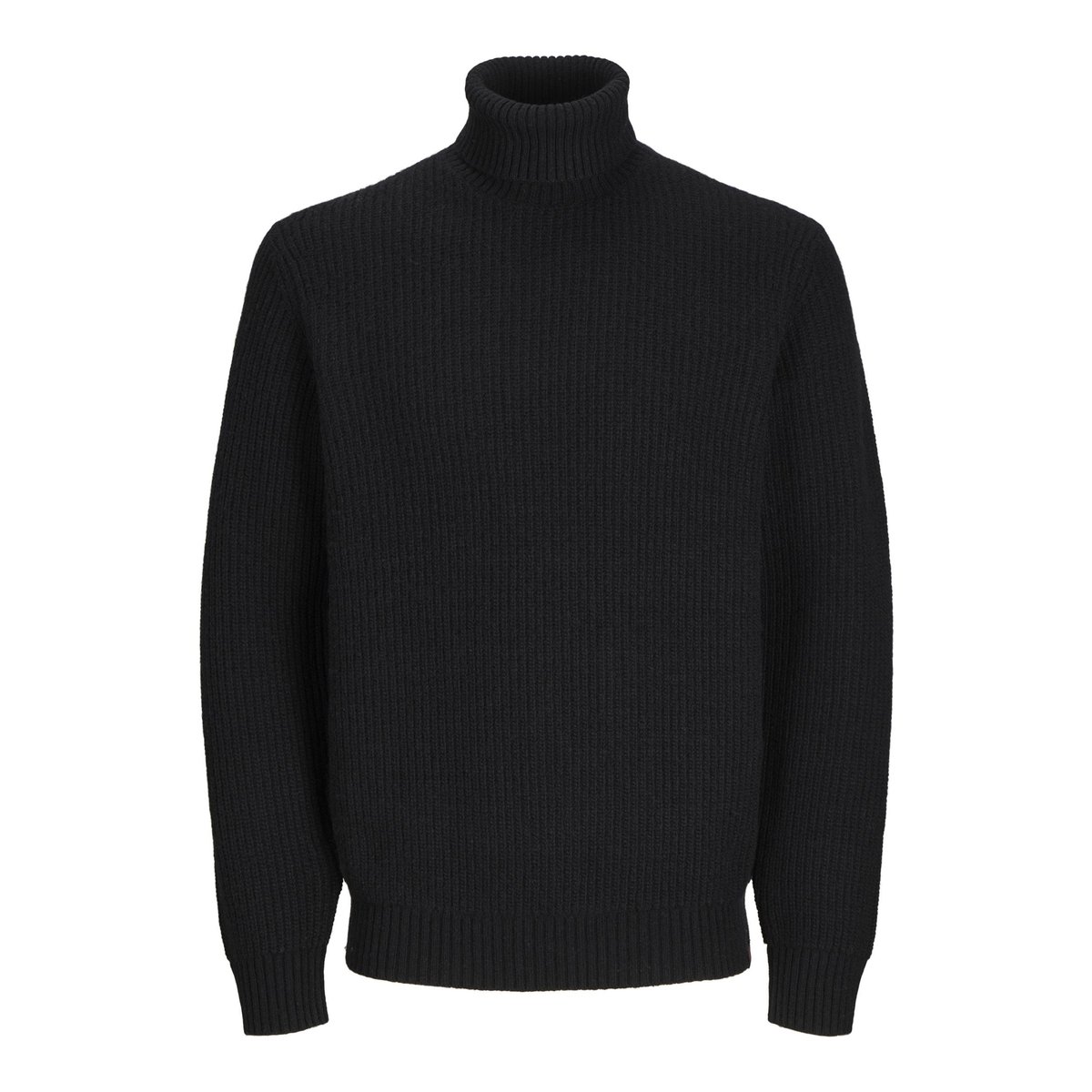 Col Roulé noire - black, JACK & JONES