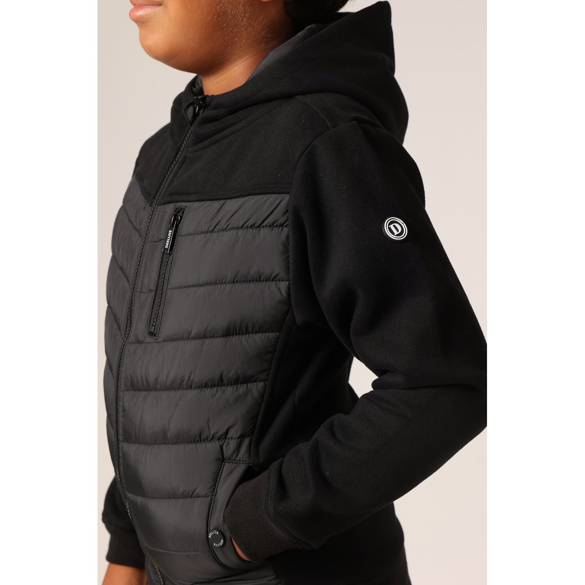 Sweat-shirt à capuche zippé pour garçon
MARSHAWN black, DEELUXE