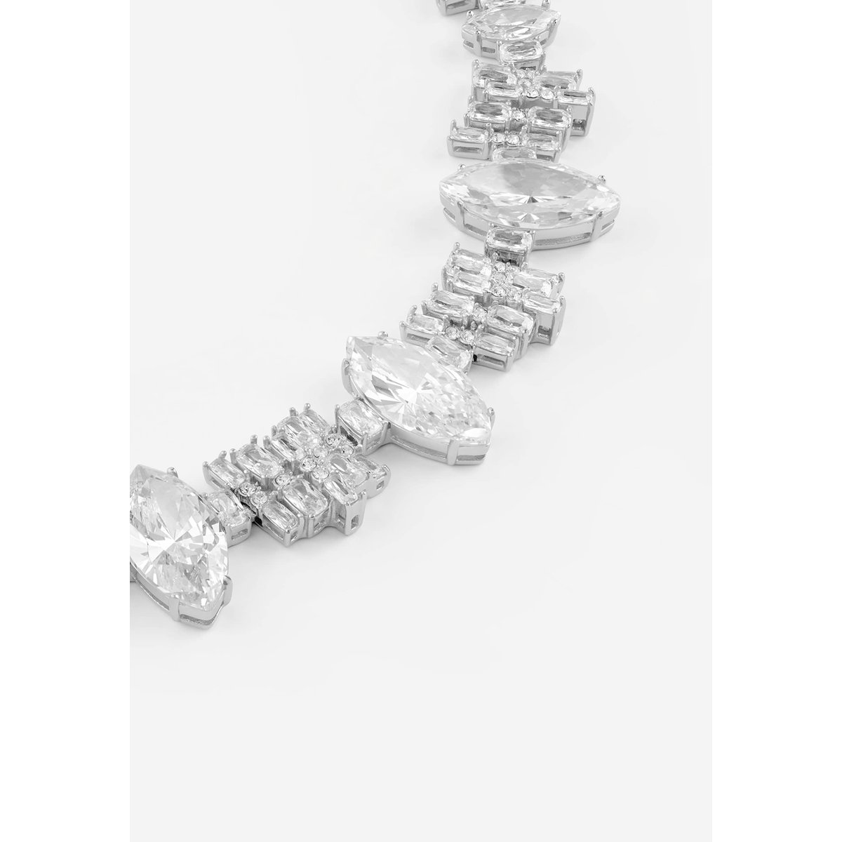 Collier Chandelier argent, GUESS