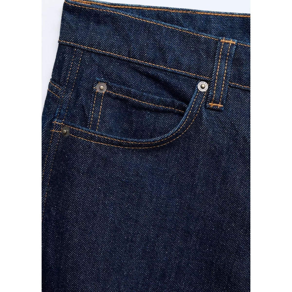 Jean balloon taille basse bleu, MANGO