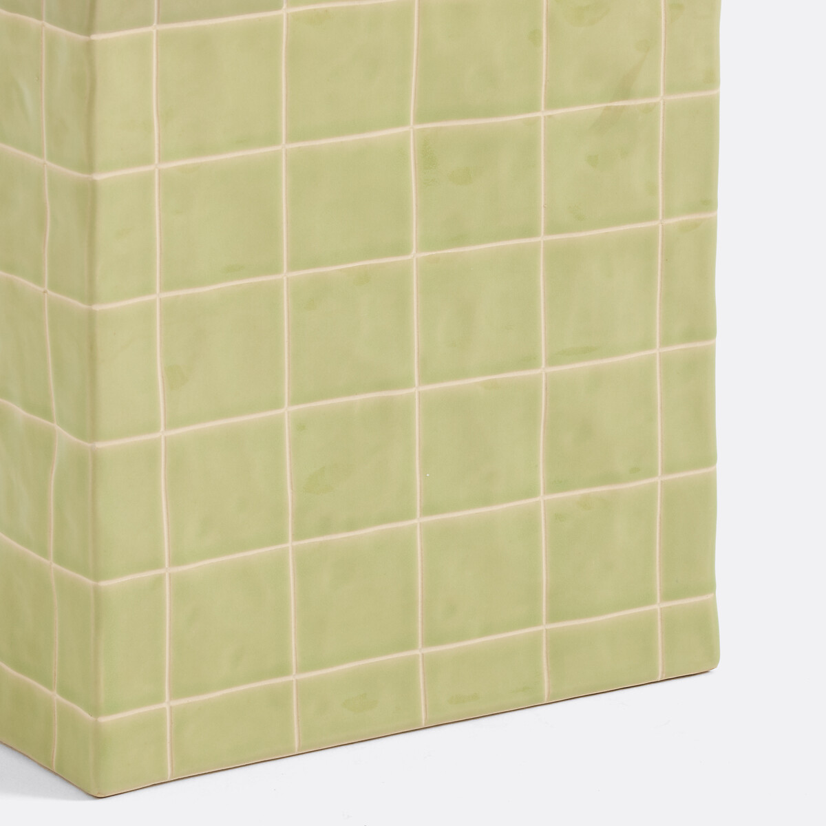 Zellige Ceramic Side Table green, LA REDOUTE INTERIEURS