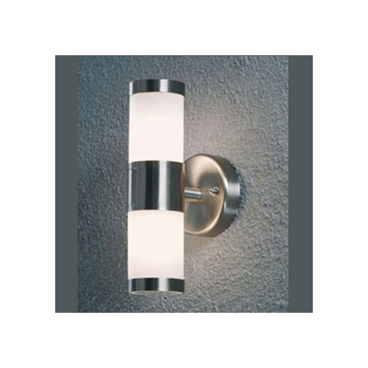 Applique Extérieure double flux Venezia blanc, MILLUMINE