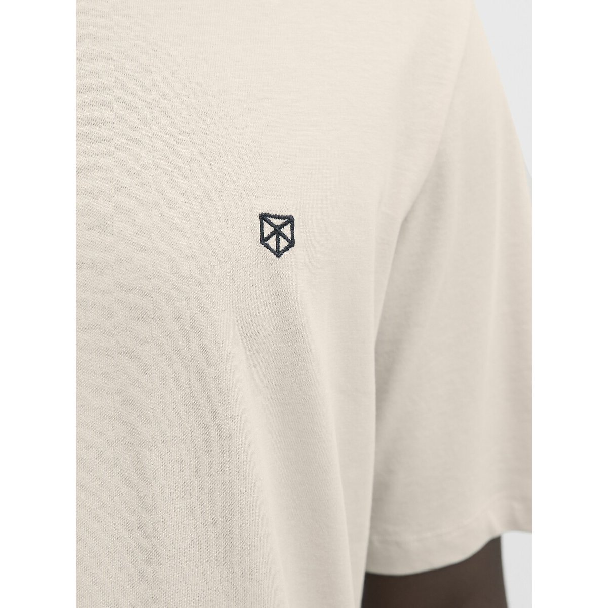 Pack de 5 t-shirts beige+bordeaux+kaki+bleu+marron, JACK & JONES