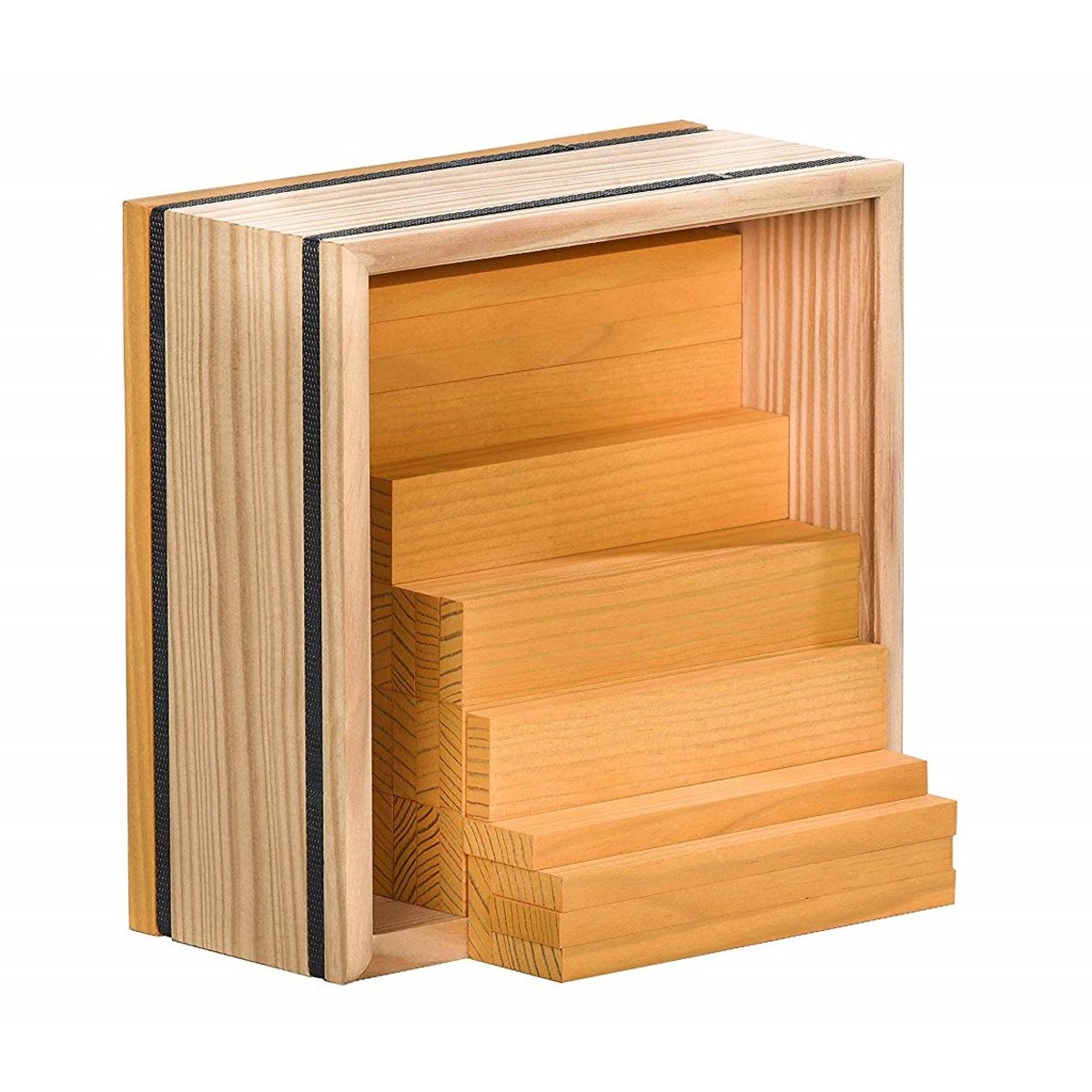 Coffret Kapla 40 planchettes jaune, KAPLA
