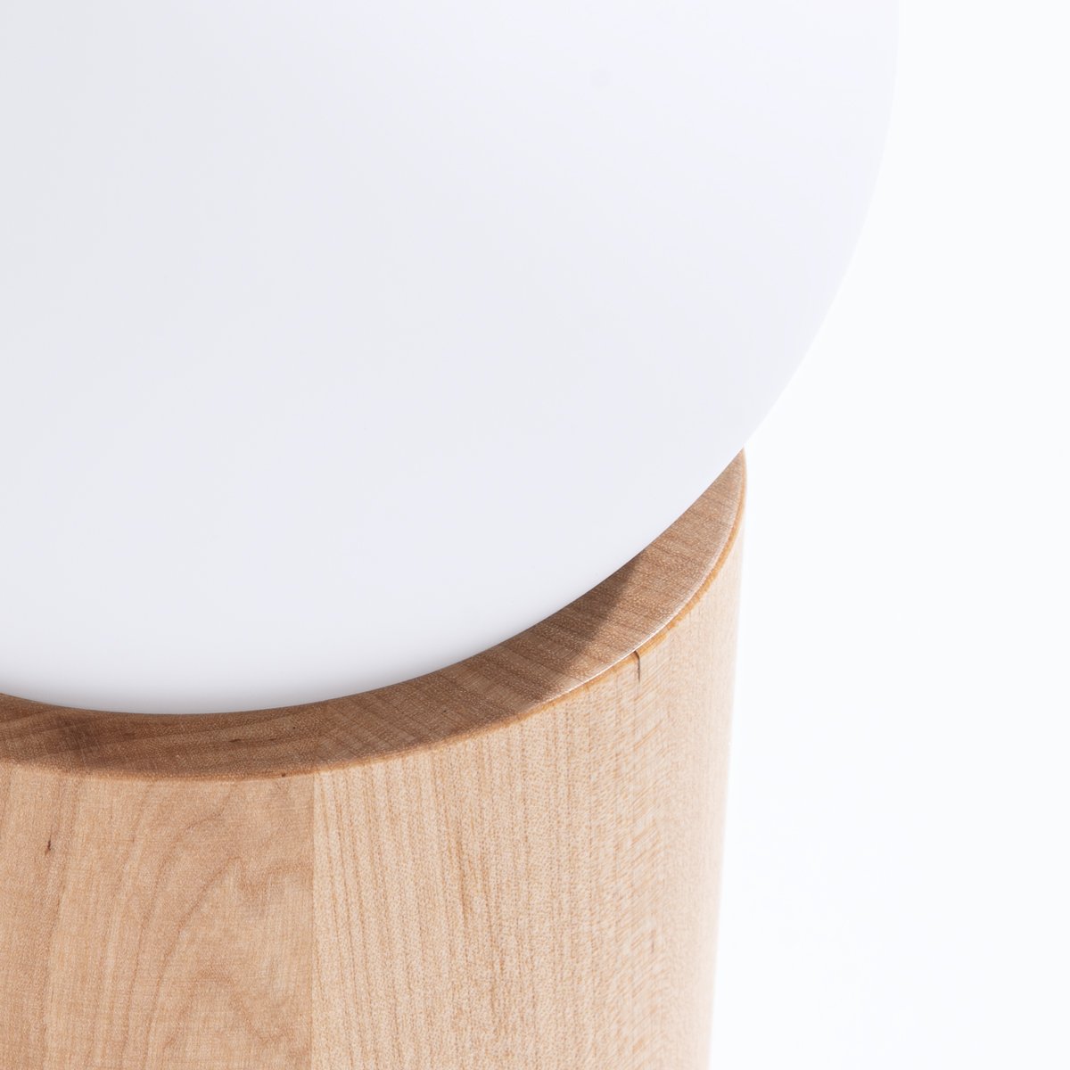 Lampe à poser Bois Bois Naturel G9 1 Boomo marron, EDEN