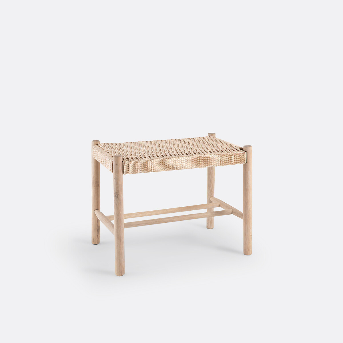Banc/tabouret en corde Taga naturel, LA REDOUTE INTERIEURS