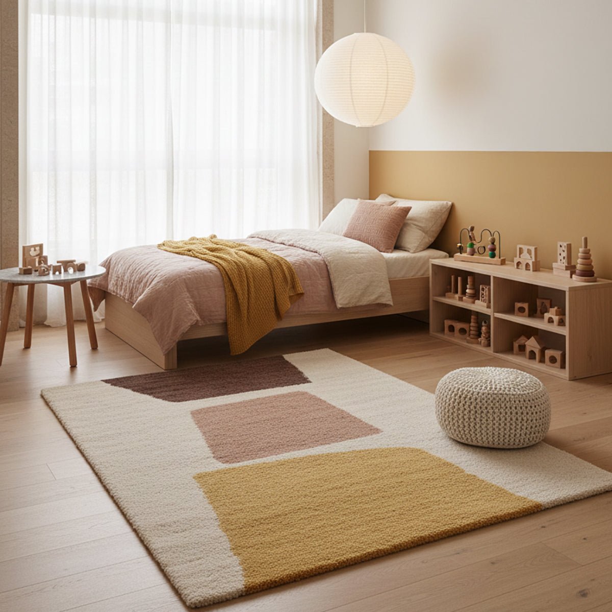 Tapis design épais et confortable CAIRN palette colorée, AFK LIVING