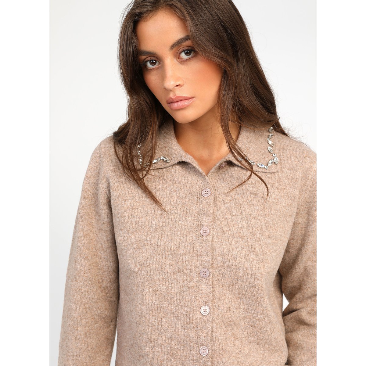 Gilet NERIMANE beige, AN'GE