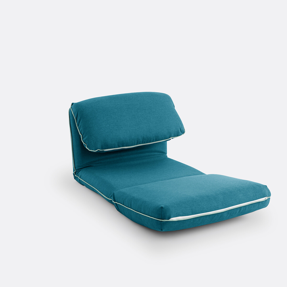 Chauffeuse multi-position ESERITA bleu canard, LA REDOUTE INTERIEURS
