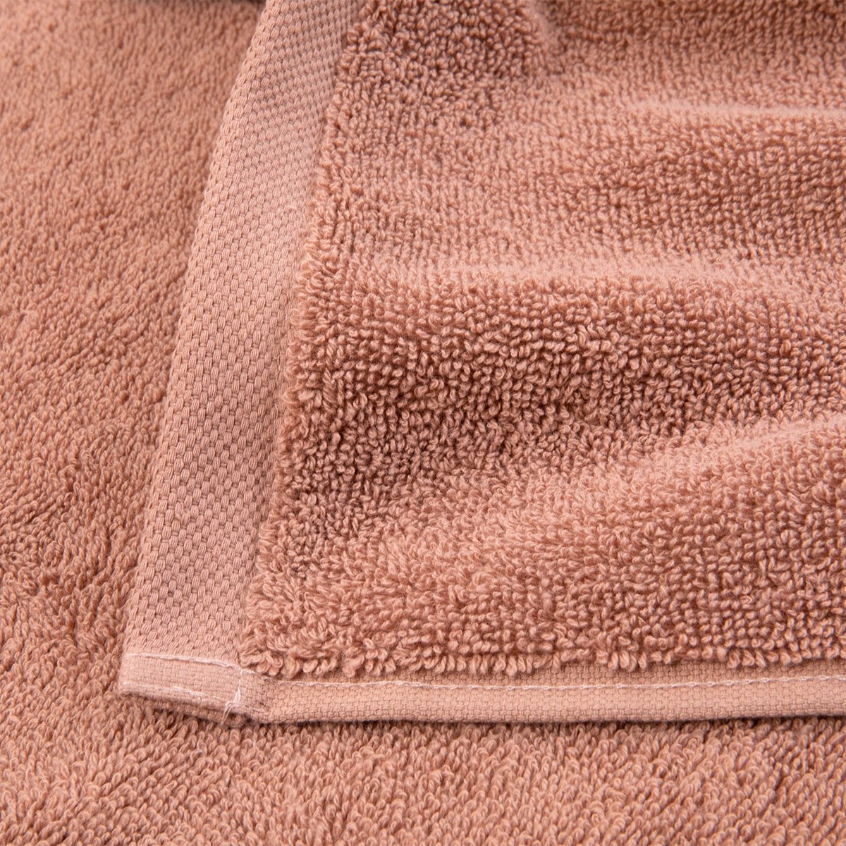 Serviette de bain en coton,MA DOUCE pralin, DESFORGES