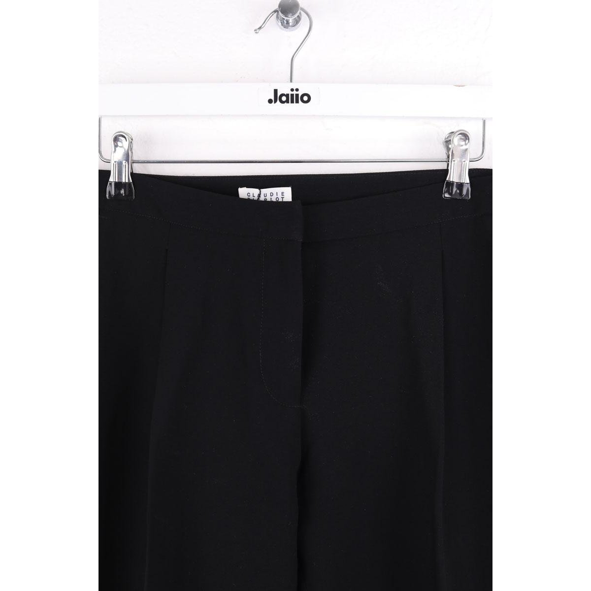 Pantalon droit - Très Bon État noir, CLAUDIE PIERLOT