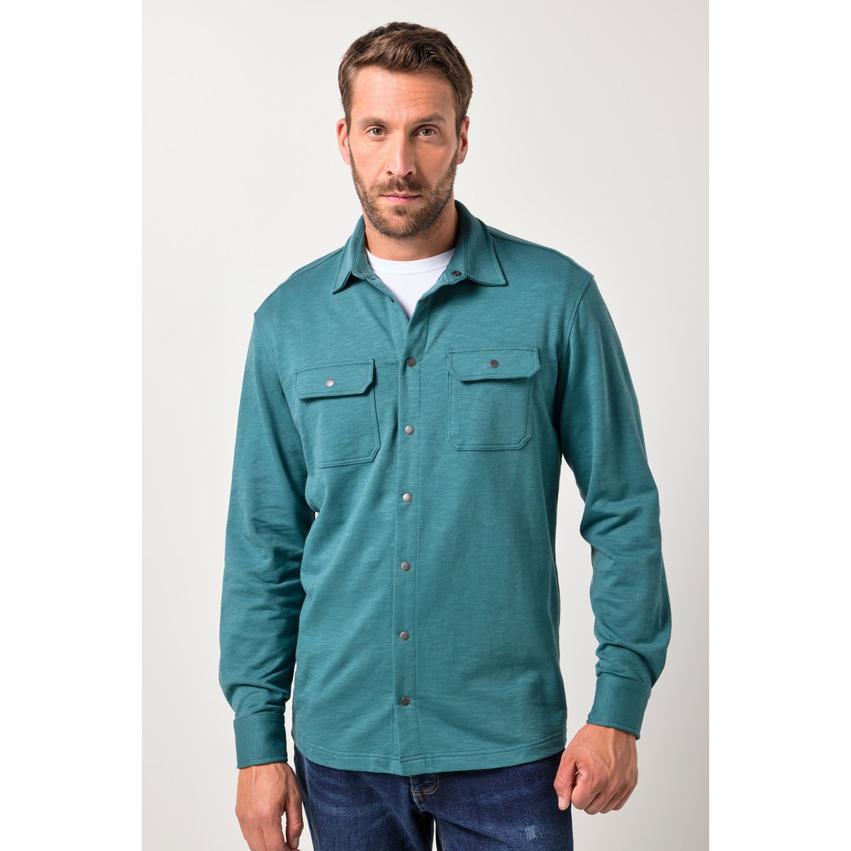 Chemise en jersey pétrol, JP1880