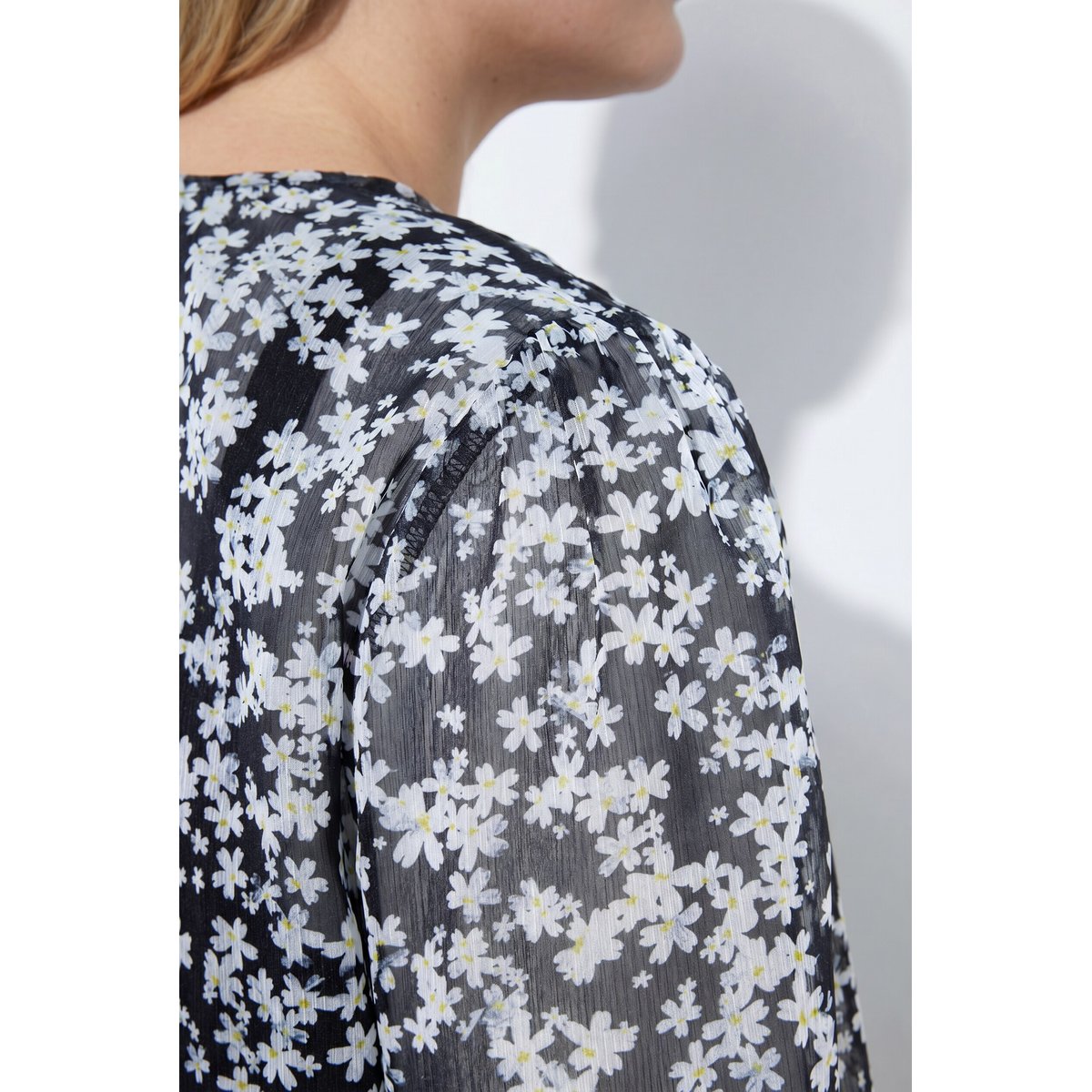 Chemisier, coupe confortable noir, ULLA POPKEN