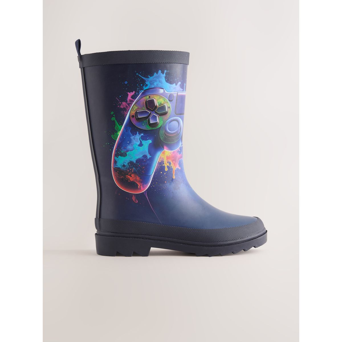 Bottes en caoutchouc bleu, NEXT