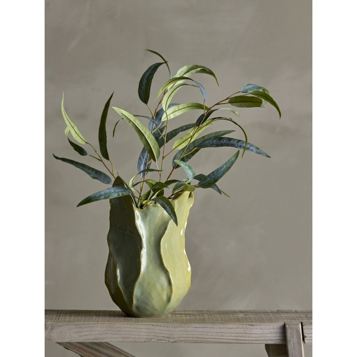 Branche d'eucalyptus artificiel vert, BLOOMINGVILLE