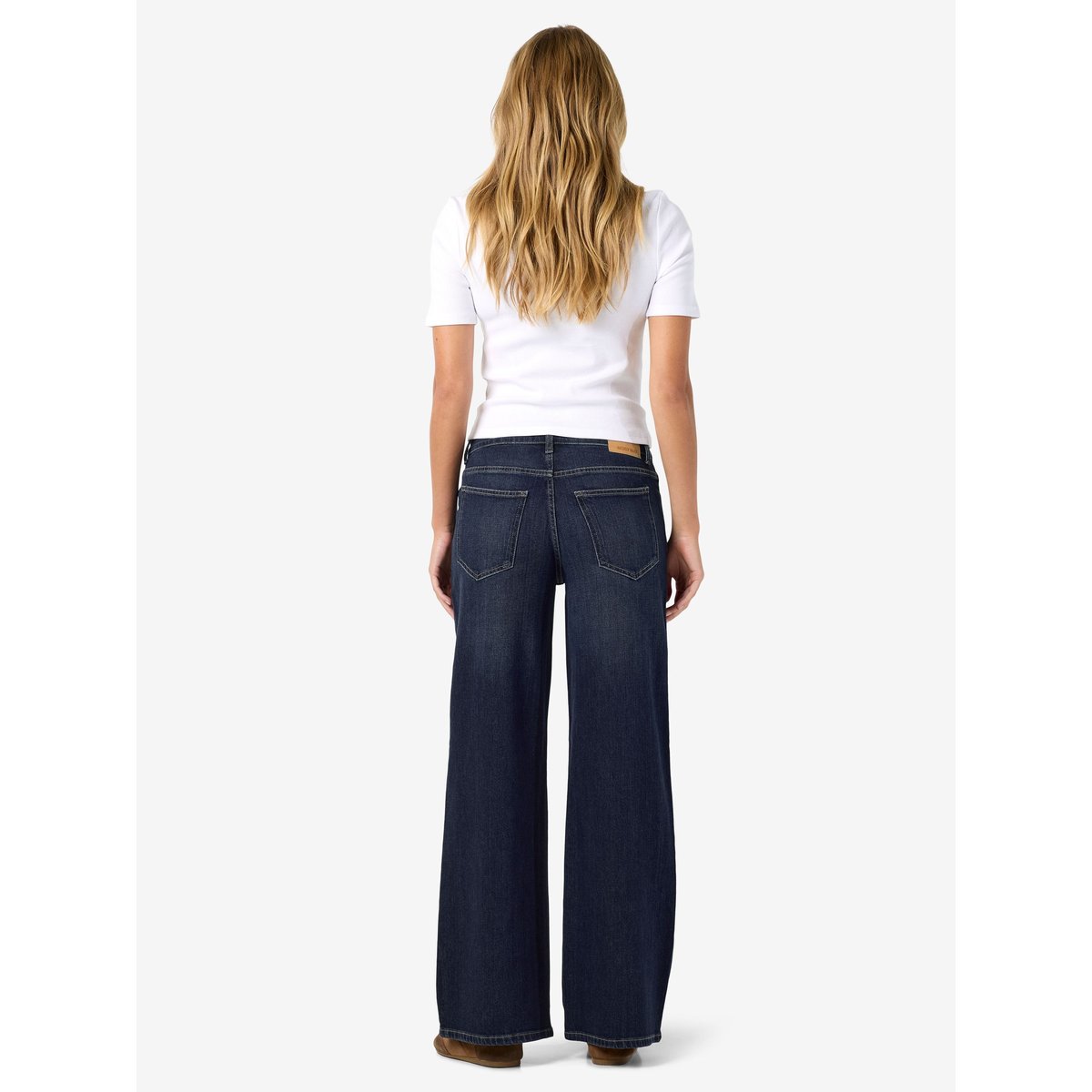 Jean À Coupe Ample bleu - dark blue denim1, NOISY MAY
