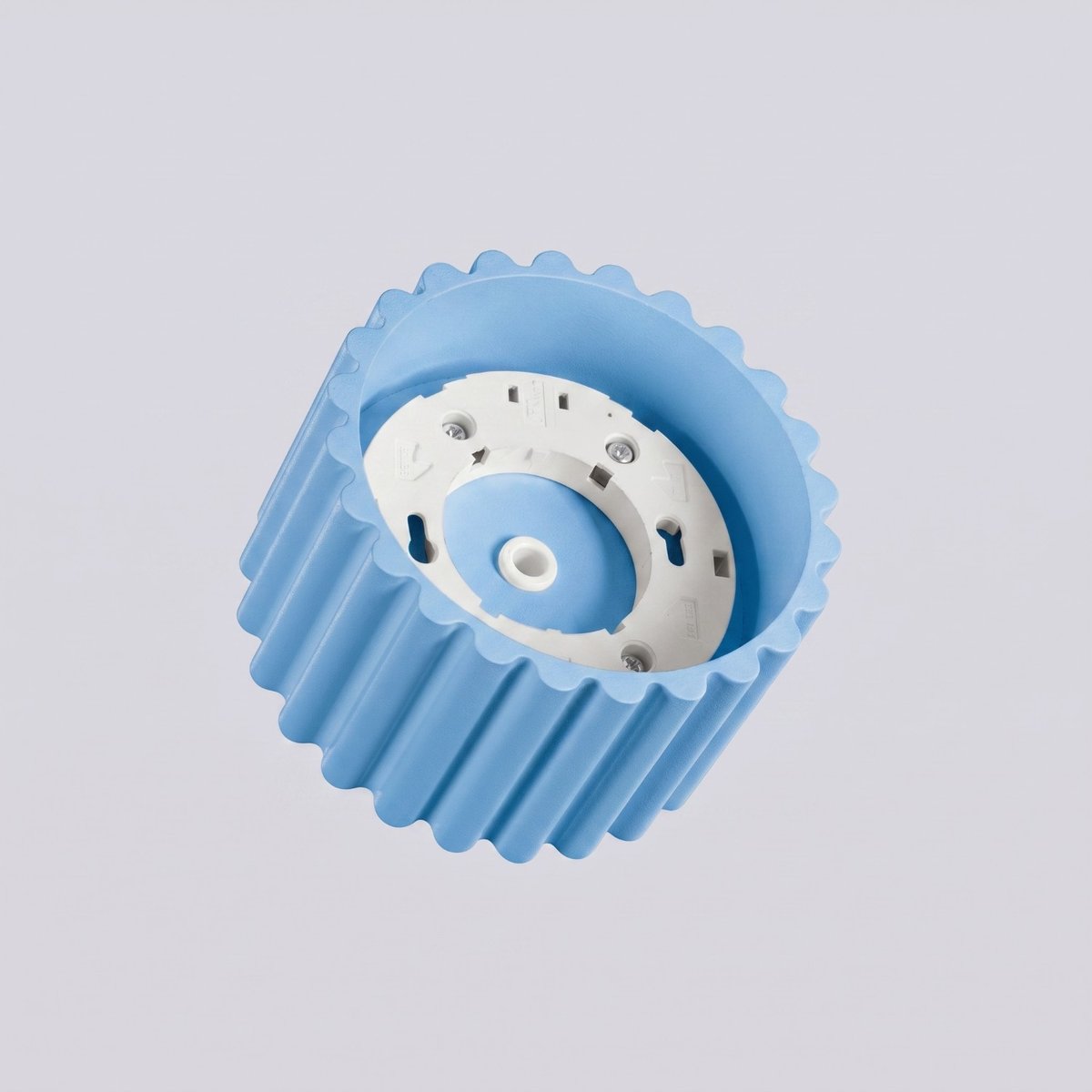 Plafonnier Aluminium Bleu Gx53 1 AURA bleu, EDEN