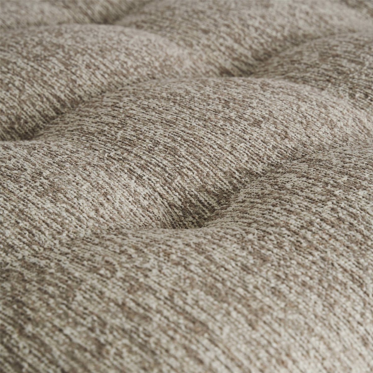Pouf carré motif marbré style contemporain beige marbré contemporain, RECOLLECTION