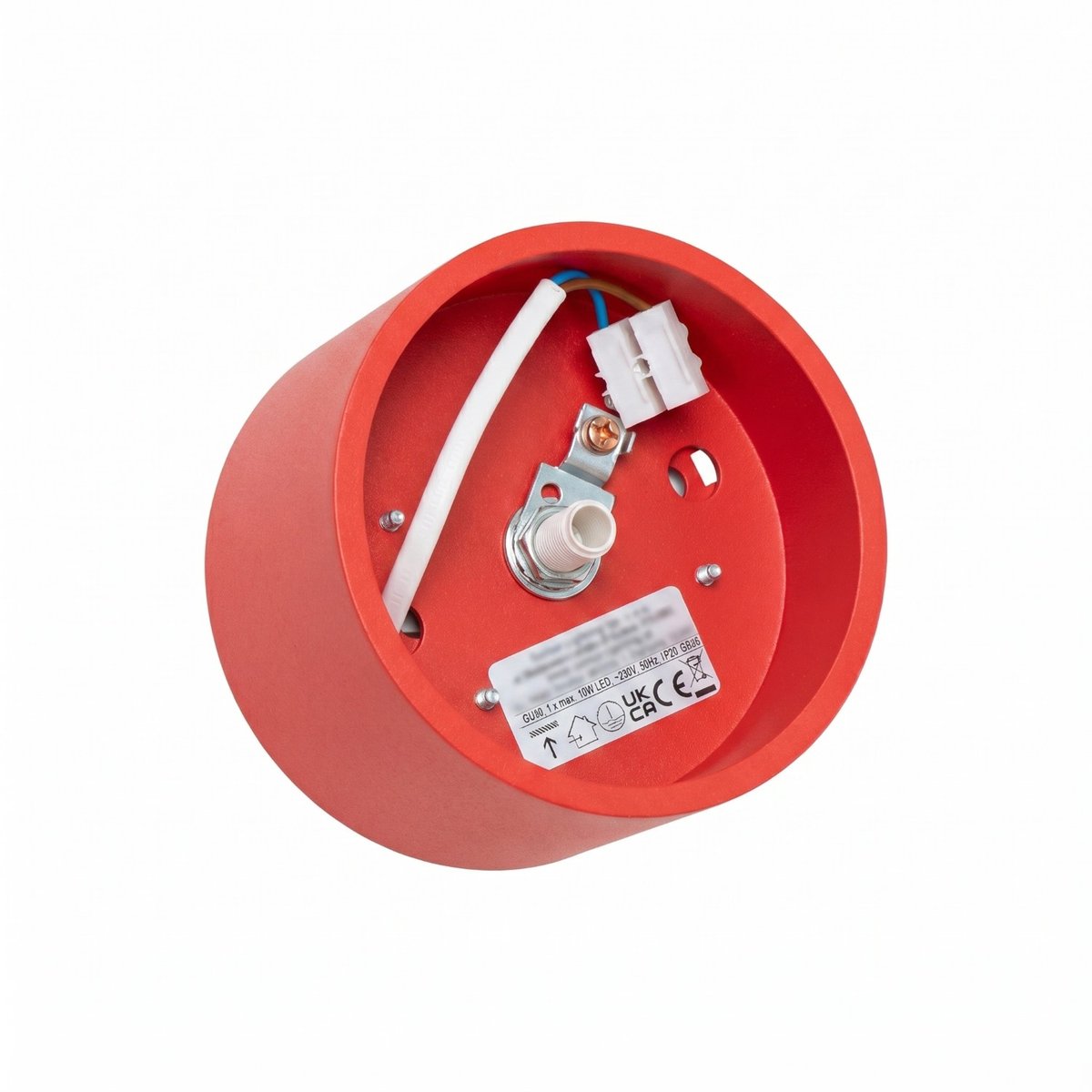 Plafonnier Aluminium Rouge Gx53 1 MODO rouge, EDEN