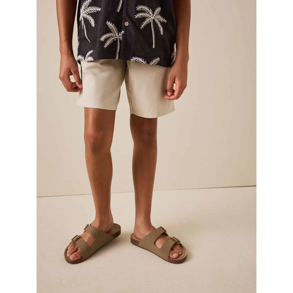 Short chino léger naturel, NEXT