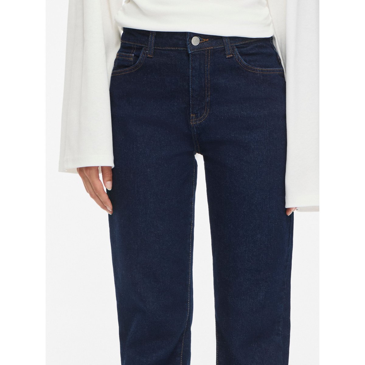 Jean Droit bleu - dark blue denim1, NOISY MAY