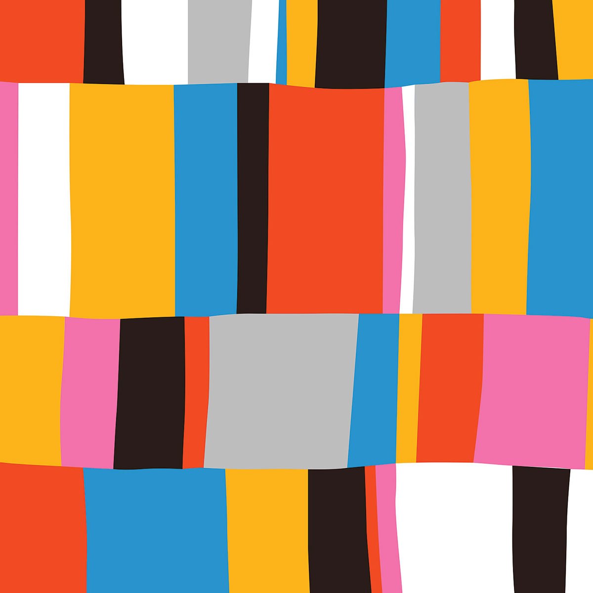 Papier peint rectangle intissé, HEXOA