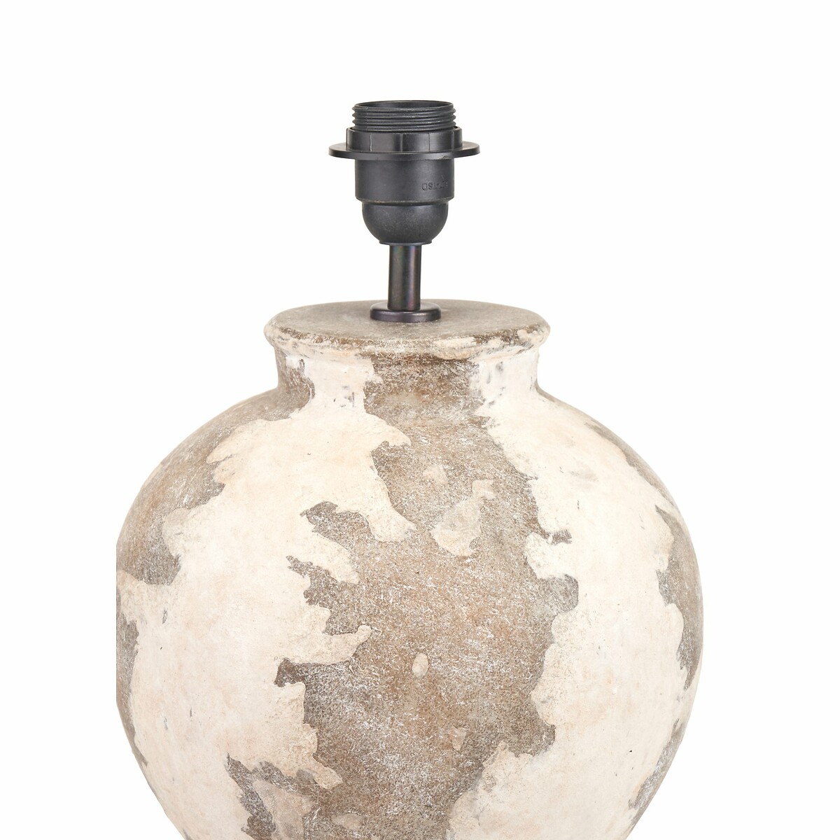 Lulu Antique Finish Stoneware Table Lamp Base brown , ÉDITÉ