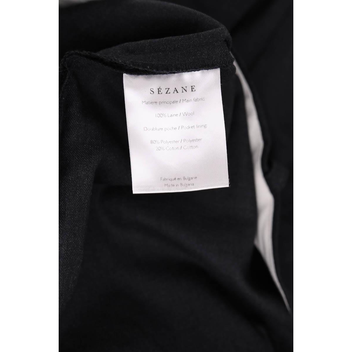 Pantalon droit - Très Bon État gris, SEZANE