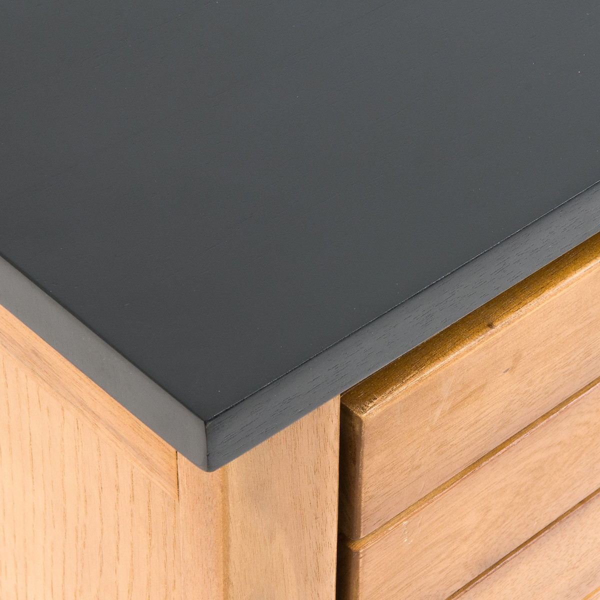 Meuble sous vasque Saturne, Acacia, 90 cm acacia, LA REDOUTE INTERIEURS