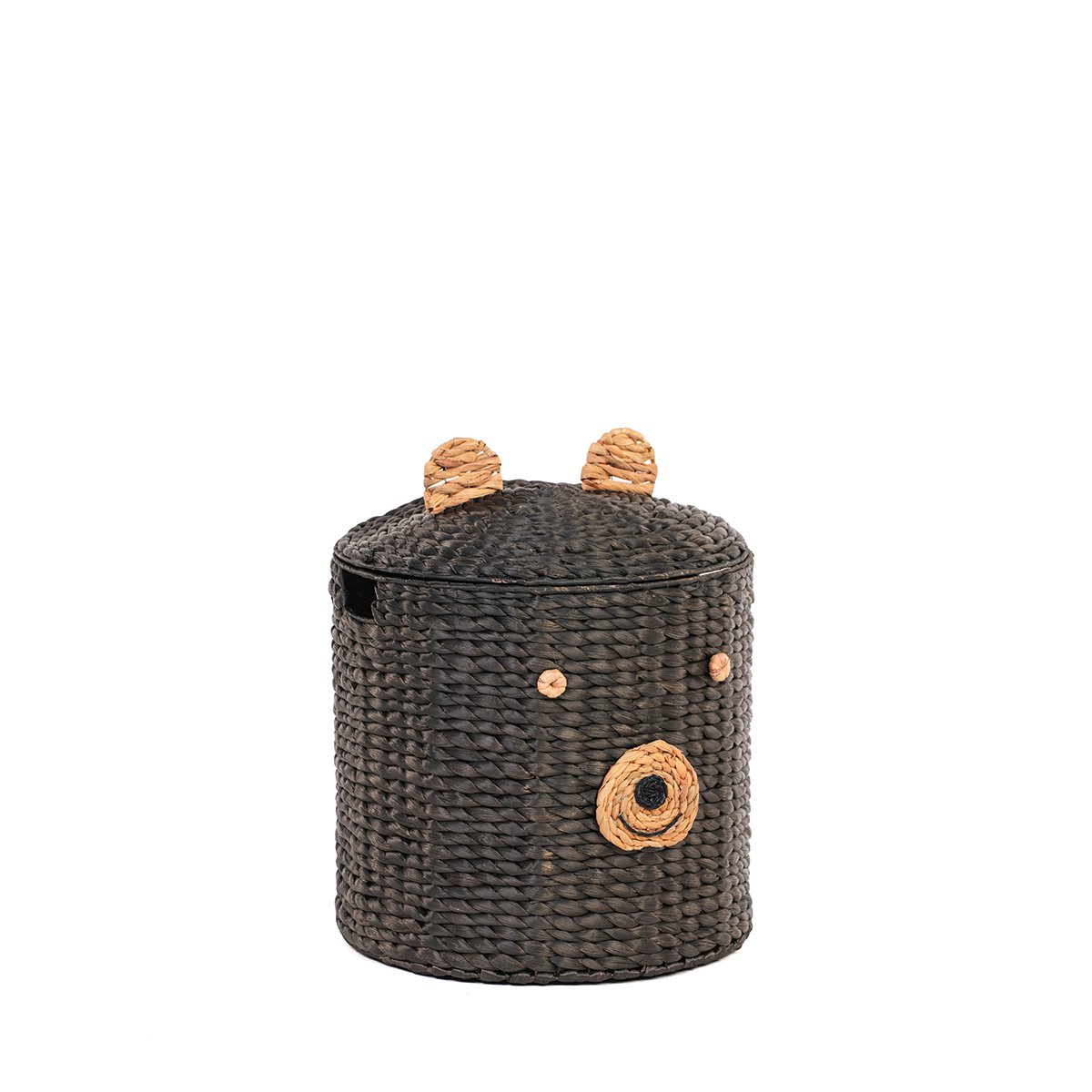 Panier ours jacinthe d'eau noir v002237, MAISON AUBERTIN