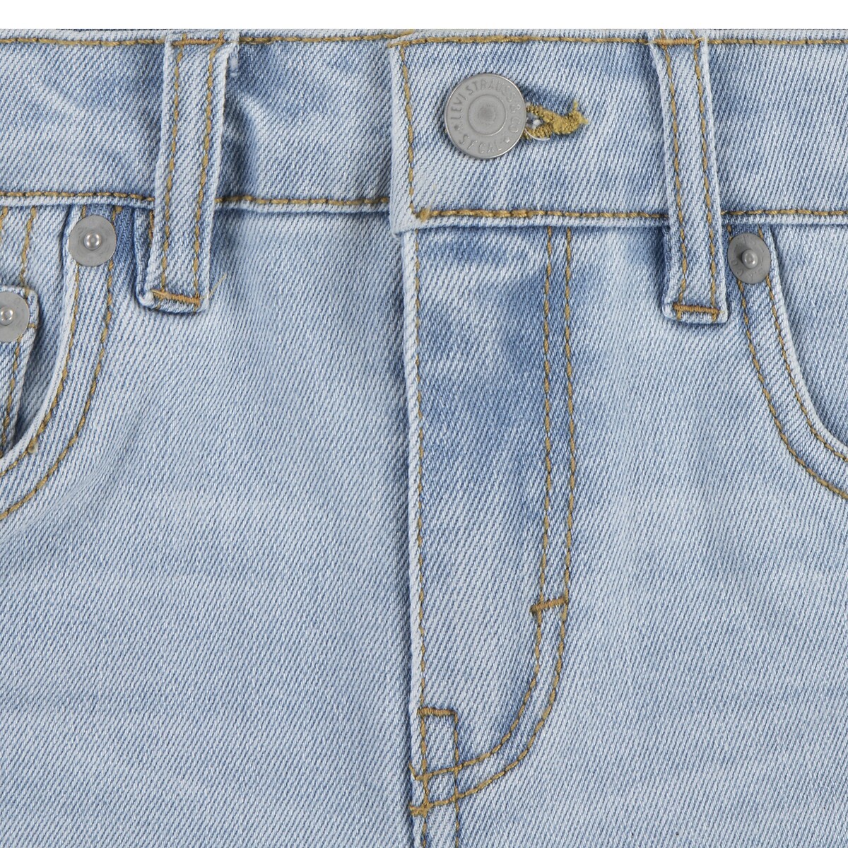 Shorts in denim denim blu chiaro, LEVI'S KIDS