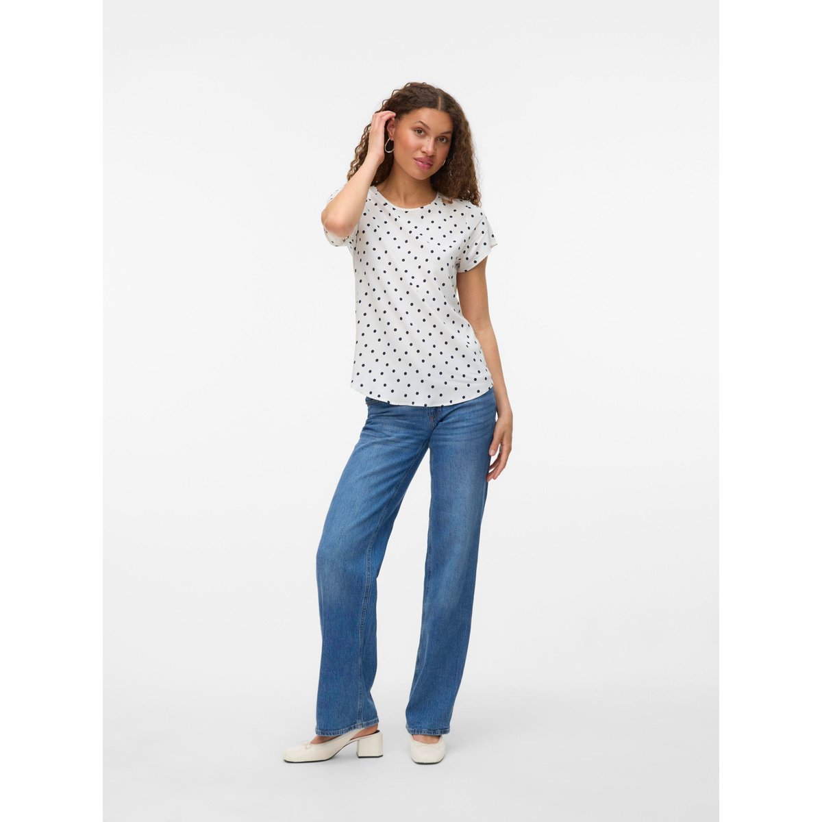 Top snow white, VERO MODA