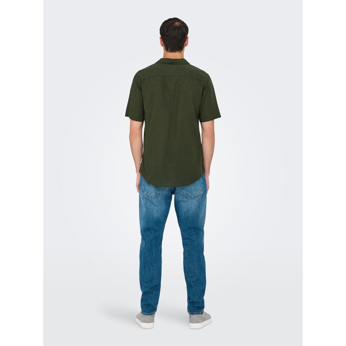 Chemise grise - kambaba, ONLY & SONS