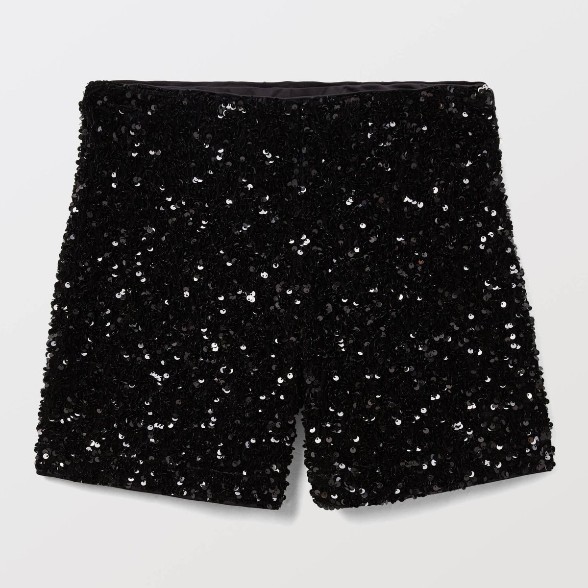 Short à sequins noir, MONOPRIX