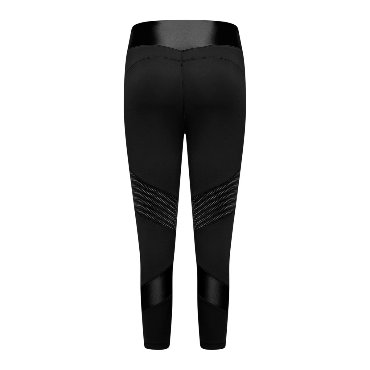 Legging ¾ motif/style panneau maillé noir, DARE 2B