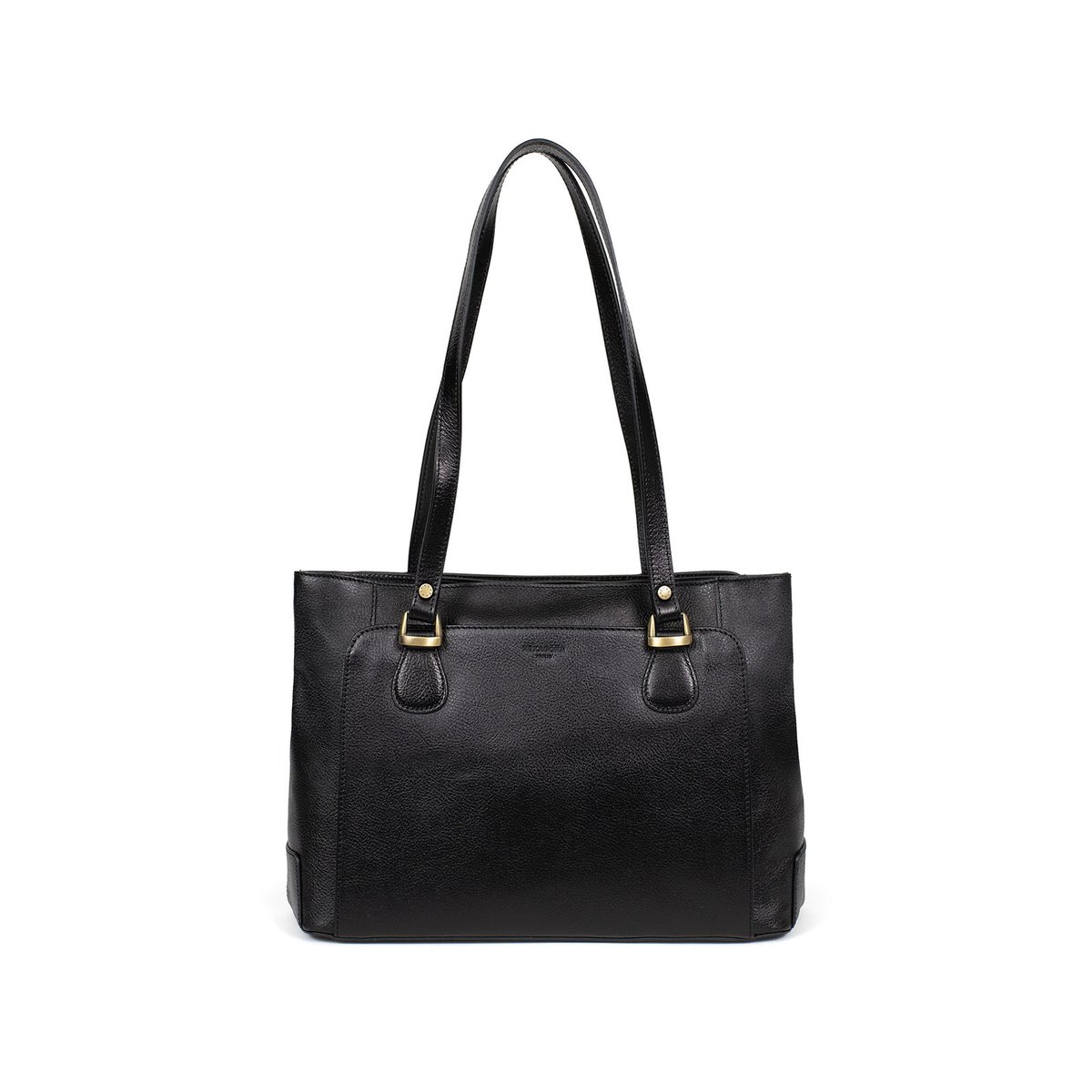Sac porté épaule 2 anses  RÉPUBLIQUE noir, HEXAGONA