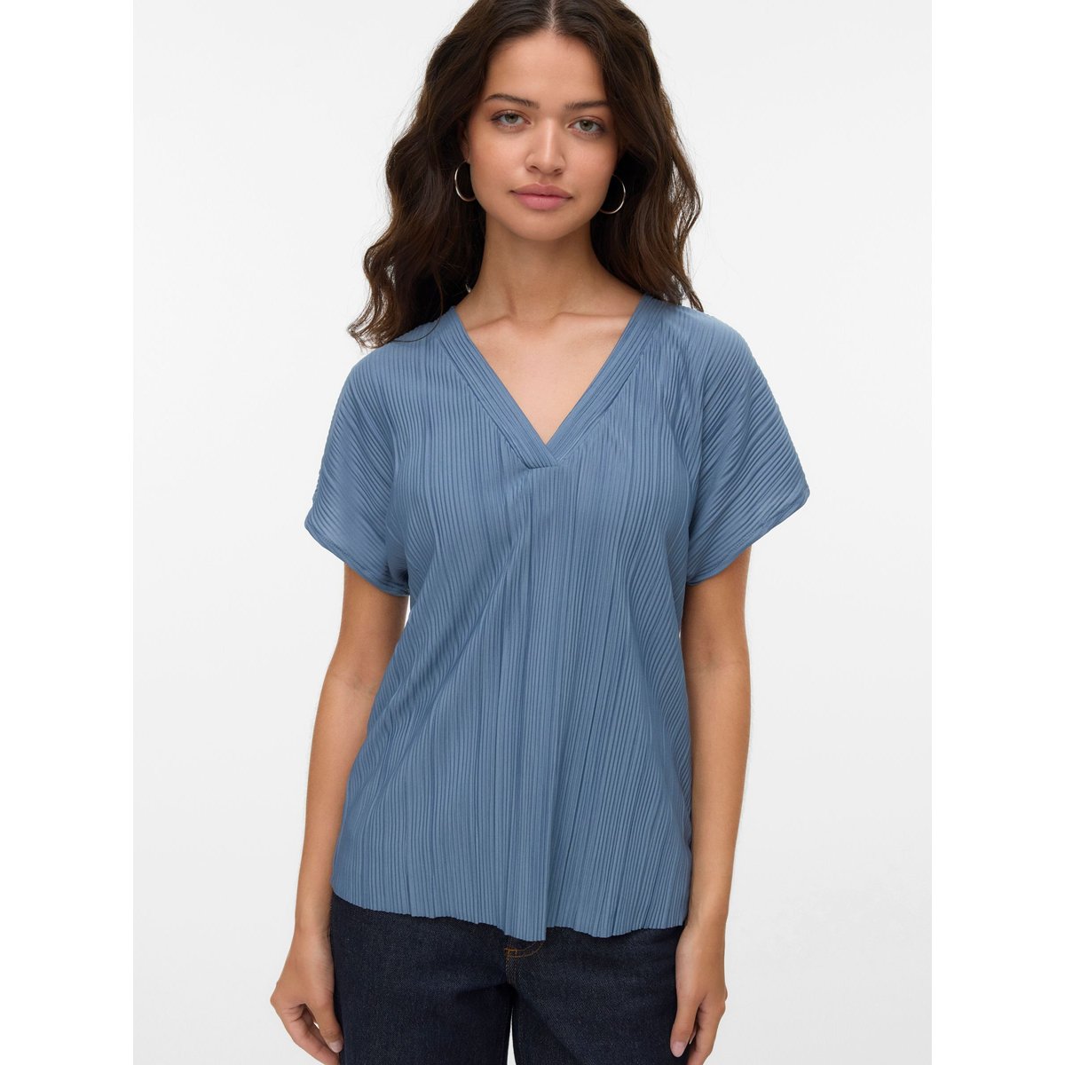 Top china blue, VERO MODA