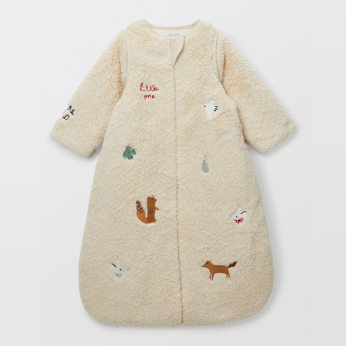 Gigoteuse en sherpa TOG 3,5 en coton BIO calisson, BOUT'CHOU