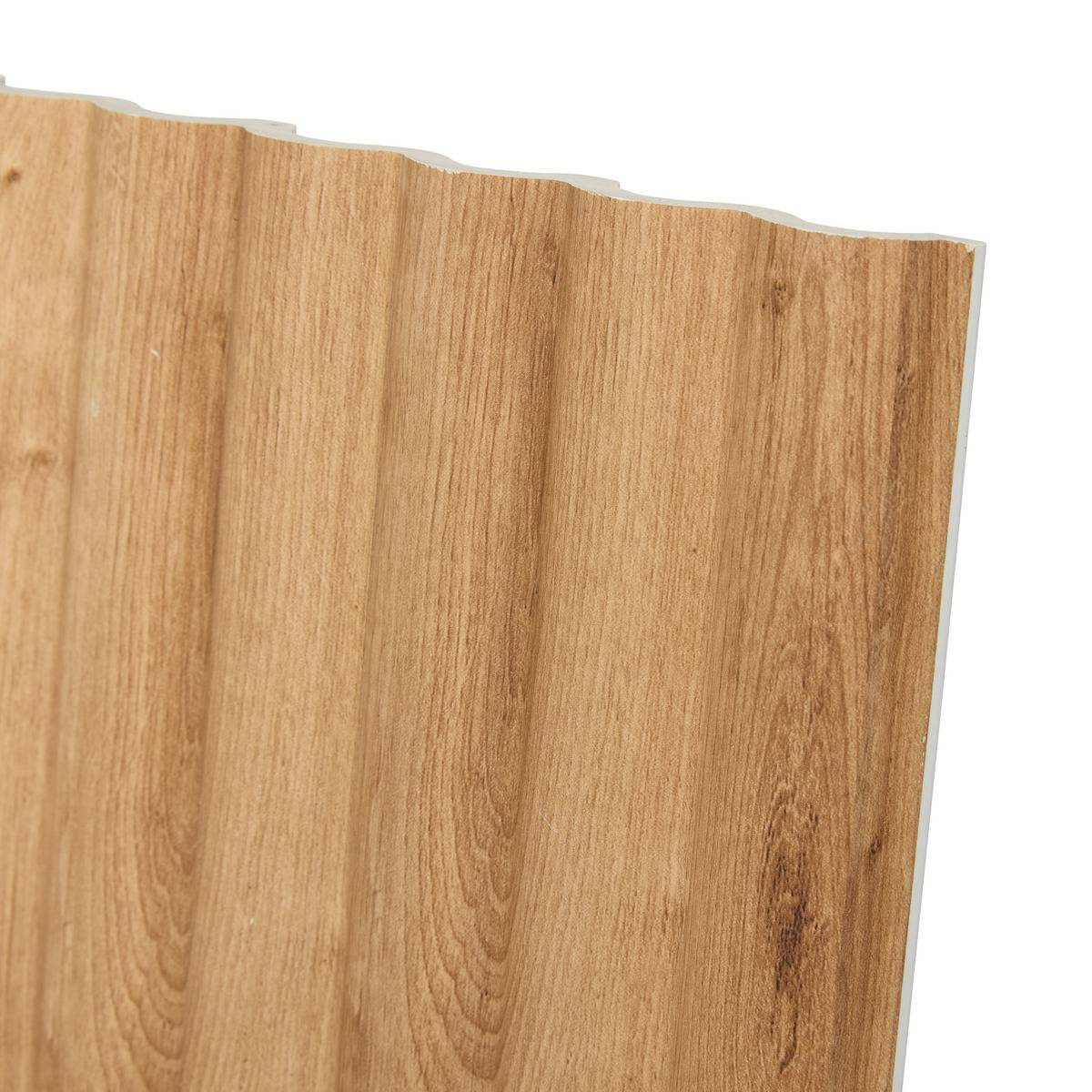 Lot de 2 panneaux décoratifs effet bois ALCOV beige, ATMOSPHERA