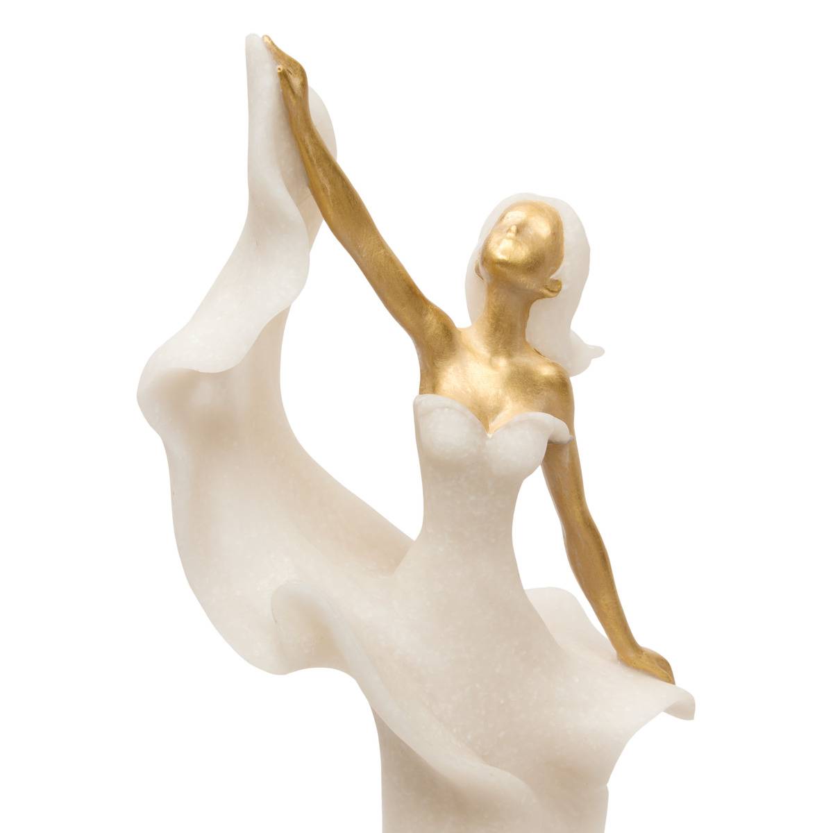 Femme dansante déco Casey H.35cm blanc modèle b, ATMOSPHERA