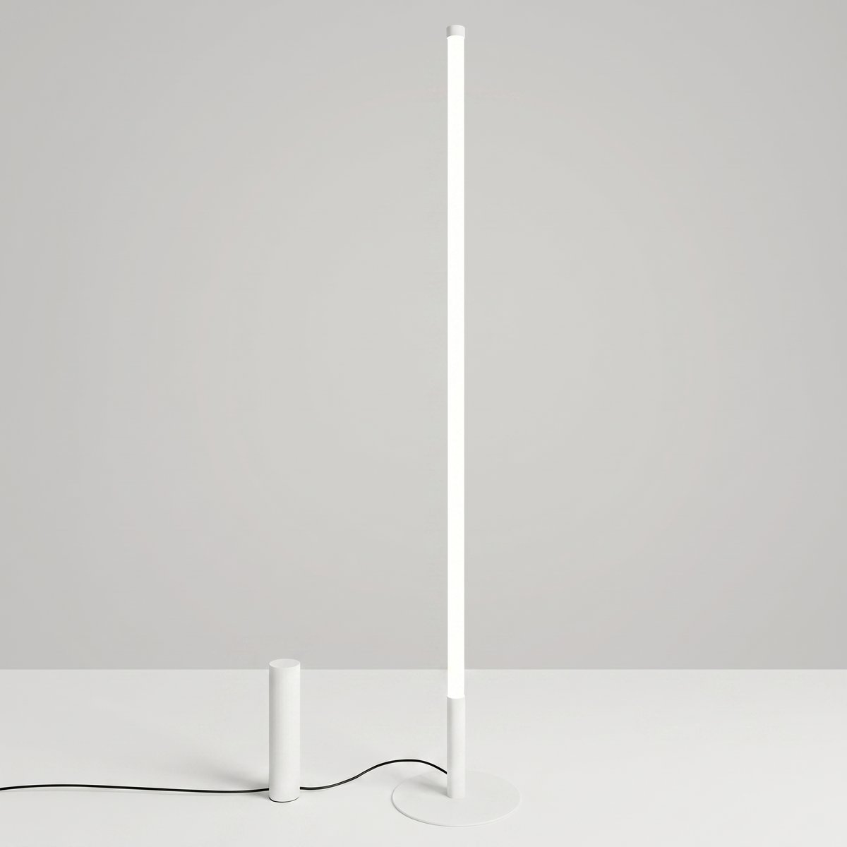 Lampadaire Blanc LED 1 Trang blanc, EDEN