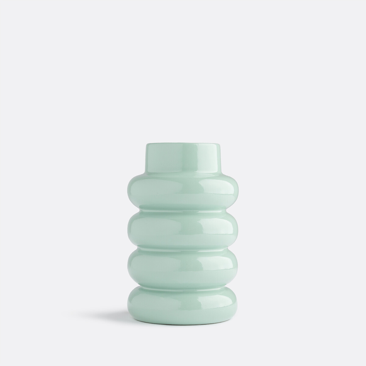 Jarra de cerâmica, altura 16,5 cm, CLEONA verde-argila, LA REDOUTE INTERIEURS