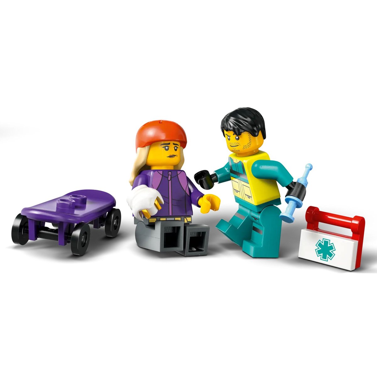 LEGO City - Ambulance de Secours 60451 multicolore, LEGO