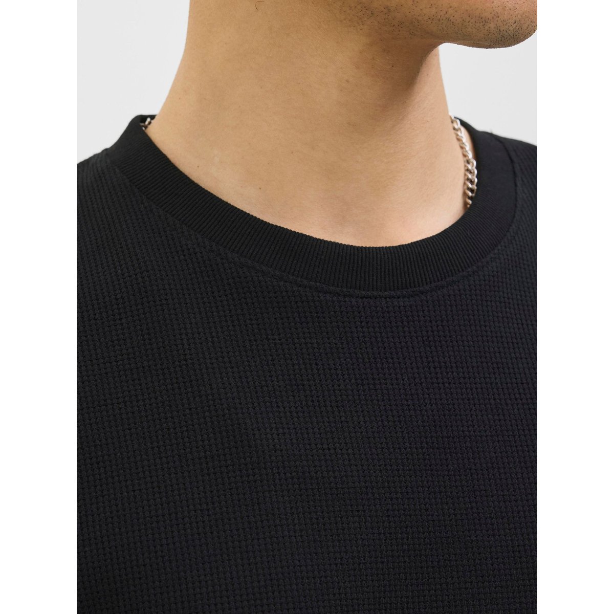 T-Shirt noire - black, JACK & JONES