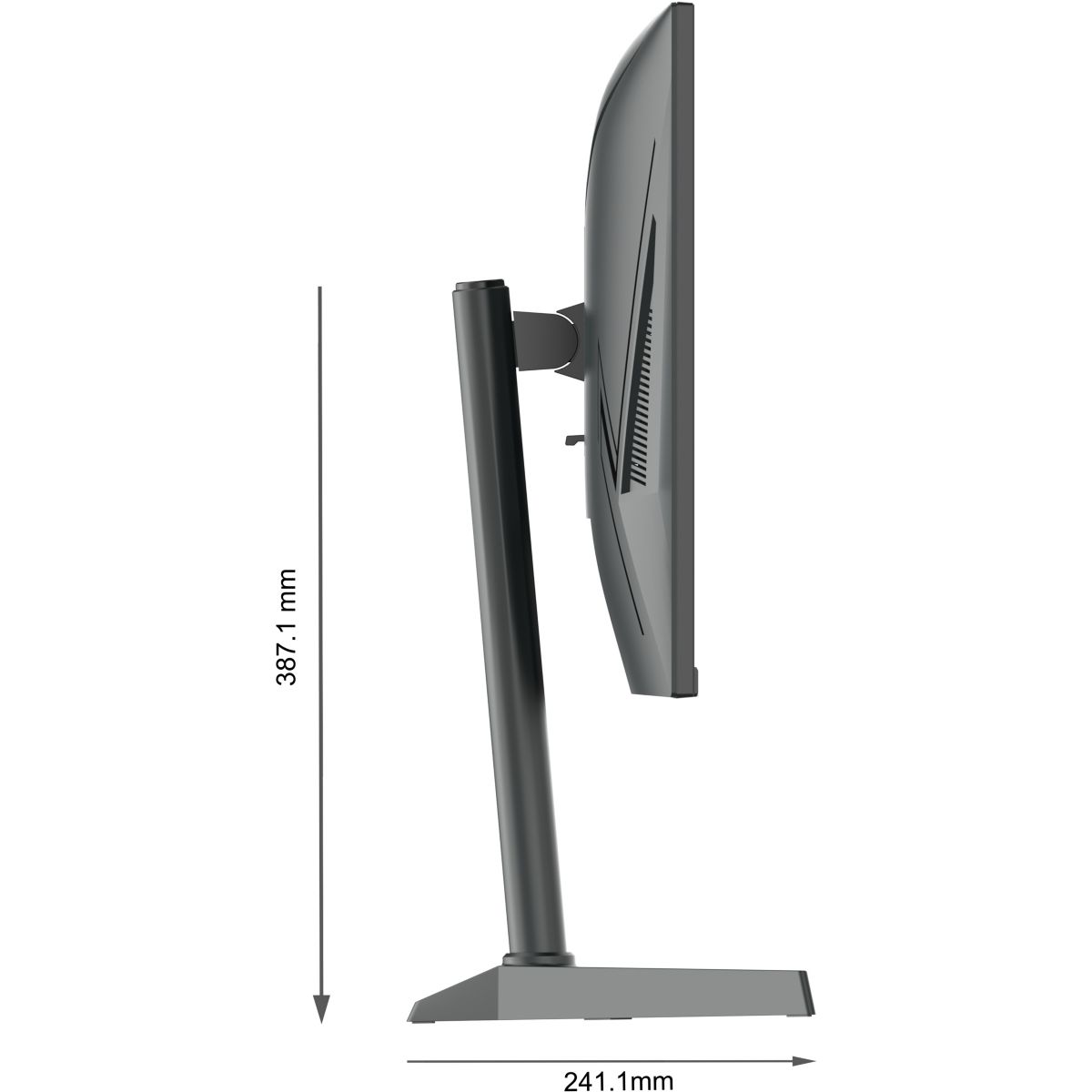 Ecran PC Gamer M27 27" QHD 200Hz Fast IPS HDMI 2.1 AMD FreeSync couleur unique, SKILLKORP