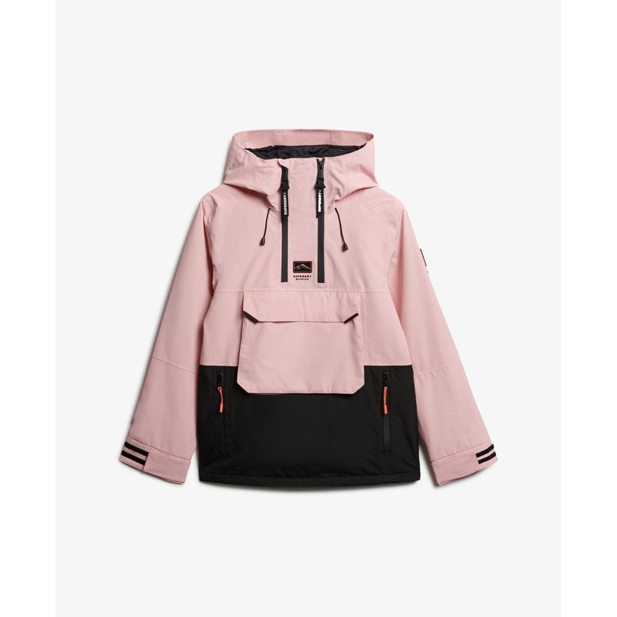 Veste de Ski Freestyle Overhead rose mat, SUPERDRY