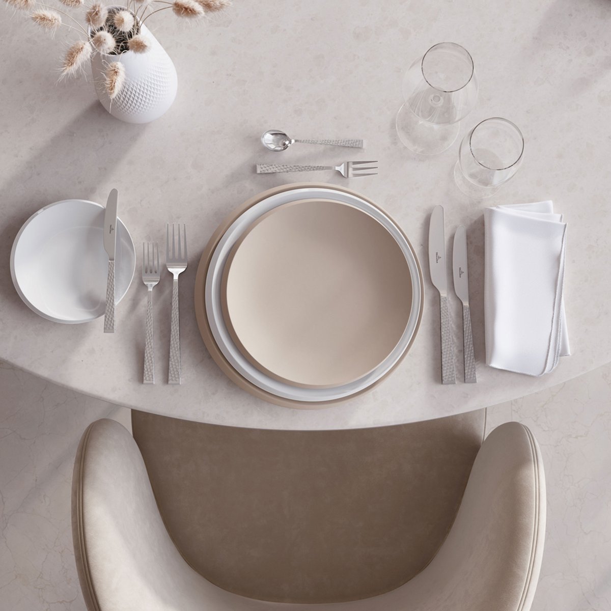 Fourchette À Dessert BLACKSMITH argent/platine, VILLEROY & BOCH
